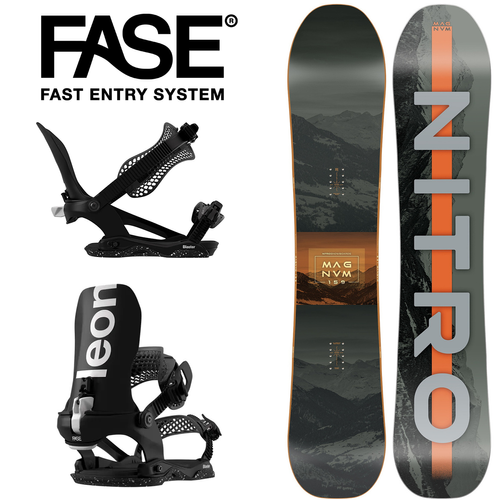 SET 2026: NITRO Magnum WIDE + BATALEON Blaster AW FASE ® | snowboard + bindings