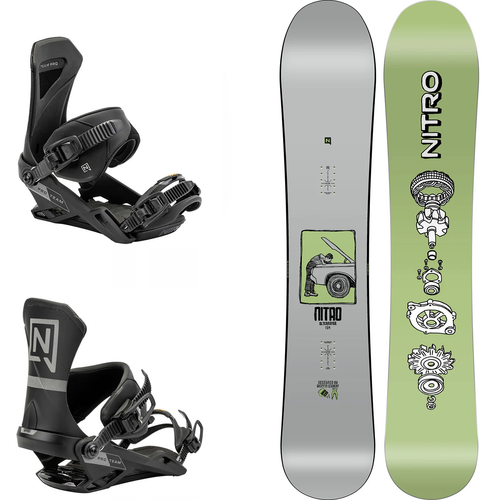 SET NITRO 2026: Alternator + Team PRO | snowboard + bindings