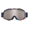 CAIRN Alpha SPX3000 blue | ski / snowboard goggles | Sunny Weather | Red Lens Cat. 3
