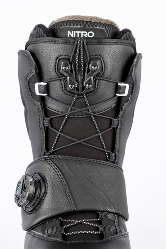 NITRO Cave Step On ® TLS 2026 | women's snowboard boots | HEAT Moldable | BOA ® | The Ultimate Blend of Fit & Convenience | black
