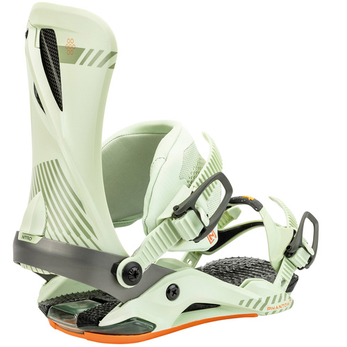 NITRO Phantom+ 2025 | snowboard binding | The Future of Precision Boarding Is Here! | soft lime