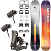 ZESTAW NITRO: Team Split & Peak + Vertical ST + pucks x SPARK R&D | splitboard & foki + wiązania & pucki | 159cm 