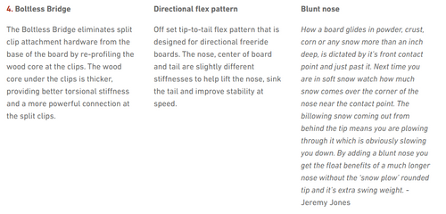 JONES Hovercraft 3D 2.0 2025 + POMOCA Pre-Cut Nomad | splitboard + skins | THE EVOLVED BACKCOUNTRY RACER!