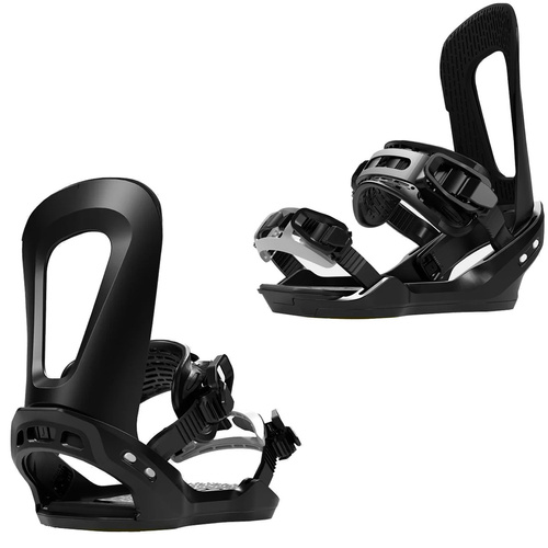 BATALEON E-stroyer BLACK / white | snowboard bindings | FAST ENTRY | black 