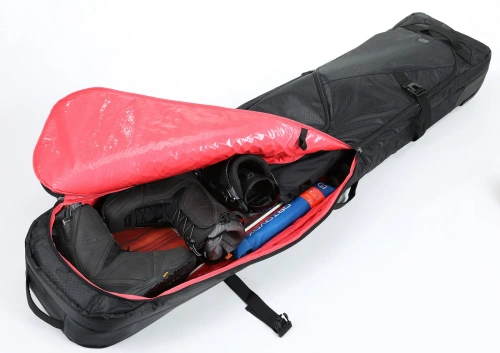NITRO Tracker Wheelie Board Bag 2026 | duża torba snowboardowa / pokrowiec / quiver na kółkach | phantom