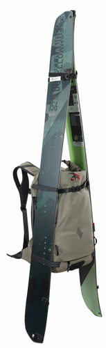 NITRO Splitpack 30 Snow Backpack 2025 | plecak splitboardowy / snowboardowy / narciarski | 22-30l / 920g! z usztywniaczem i mocowaniem na kask | kompatybilny z bukłakiem i protektorem KOROYD | waxed-lizzard