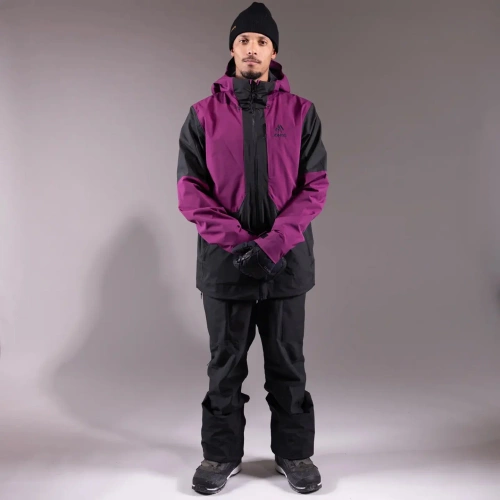 JONES Men's MTN Surf Recycled Shell Jacket 2025 | kurtka snowboard / splitboard | 20K/20K | 2L | deep purple