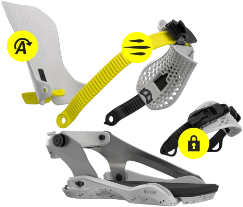 SET: NITRO Team PRO 2025 + BATALEON Blaster AW FASE ® 2026 | snowboard + bindings