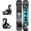 NITRO Mini Thrills 2026 + BATALEON E-stroyer BLACK / white | juniorski snowboard + wiązania