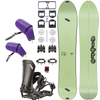ZESTAW NITRO: Slash 3D & Vertical by KOHLA + Vertical ST x SPARK | splitboard & foki + wiązania & pucki | 156cm