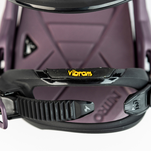 NITRO Team P.L.N. 2025 | snowboard bindings | VIBRAM ® | Peace Love Nitro | THE AWARD-WINNING ALL-MOUNTAIN INTERFACE