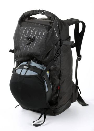 NITRO Splitpack 30 Snow Backpack 2025 | plecak splitboardowy / snowboardowy / narciarski | 22-30l / 920g! z usztywniaczem i mocowaniem na kask | kompatybilny z bukłakiem i protektorem KOROYD | phantom