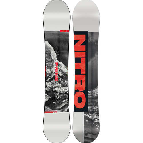 NITRO Prime RAW 2026 + BATALEON E-stroyer BLACK / white | snowboard + wiązania