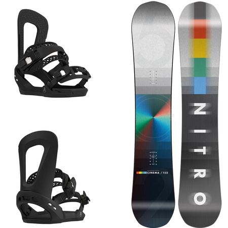SET: NITRO Cinema GULLWING 2026 + BATALEON E-stroyer BLACK | snowboard + bindings
