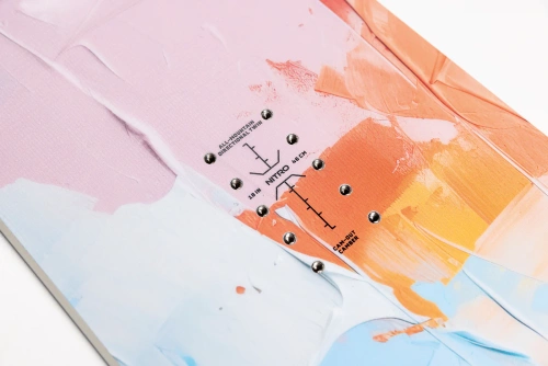 WOMEN'S NITRO 2026 SET: Lectra ABSTRACT + Talent WHITE | snowboard + bindings