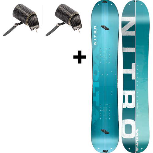 NITRO Volta Wmn 2026 + Peak by KOHLA | women's splitboard + skins 