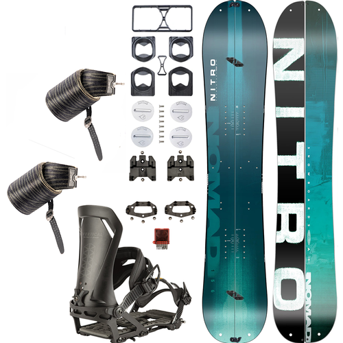SET NITRO 2026: Nomad & Peak + Vertical ST & pucks x SPARK R&D | splitboard & skins + bindings & pucks