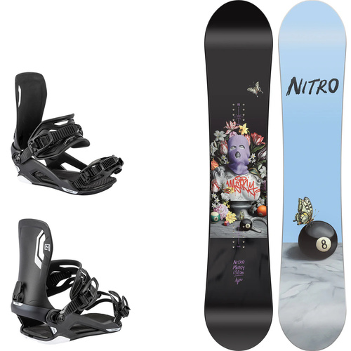 WOMEN'S NITRO 2026 SET: Mercy + Talent | snowboard + bindings