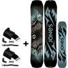 JONES Mountain Twin 3D Split & KHOLA Peak UNI + NITRO Vertical ST & pucks x SPARK R&D | splitboard & skins + bindings & pucks