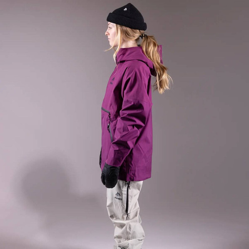 JONES Women's MTN Surf Recycled Anorak 2025 | snowboard / splitboard | 20K/20K | 2L | deep prurple