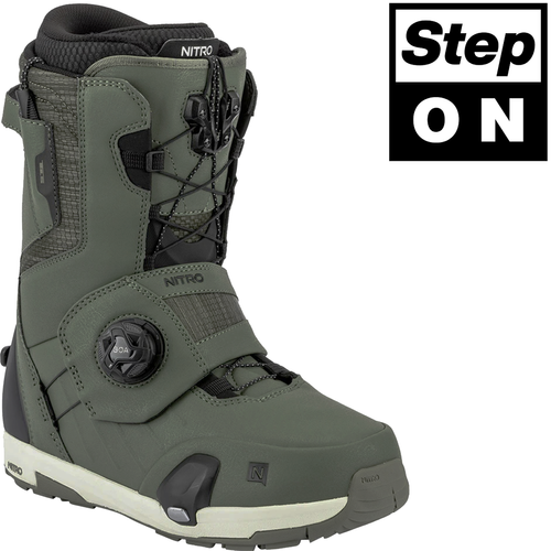NITRO Profile Step On ® TLS 2026 | snowboard boots | HEAT Moldable | BOA ® | The Ultimate Blend of Fit & Convenience | shadow