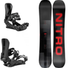 ZESTAW NITRO 2025: Team PRO + One ULTRA BLACK | snowboard + wiązania