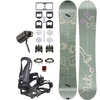 WOMEN SET: NITRO Volta & Peak by KOHLA + SPARK R&D Arc ST | splitboard & skins + bindings & pucks | 145cm