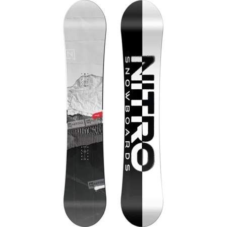 NITRO Prime RAW 2025 | snowboard | FLAT OUT ROCKER