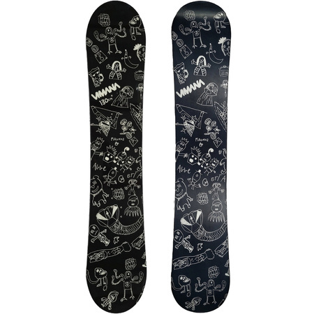 VIMANA The Vufo Mini PRO | kid's snowboard | ROCKER | black