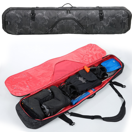 NITRO Cargo Board Bag 2026 | duża torba snowboardowa / pokrowiec / quiver | forged camo