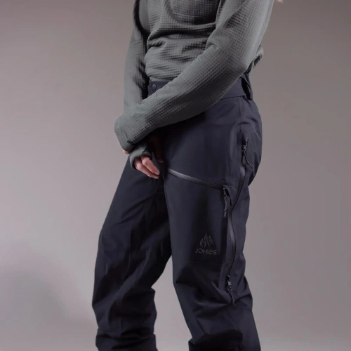 JONES Women's Shralpinist STRETCH Recycled Pants 2025 | snowboard / splitboard | GORE-TEX ™ PRO | 3L | 30K/30K | stealth black